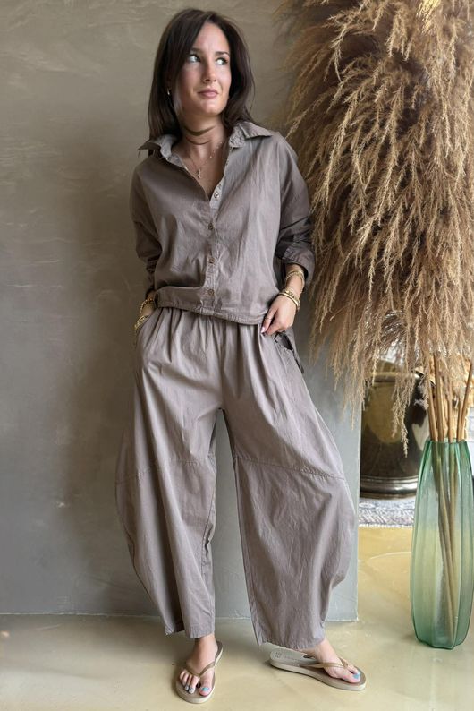 Paloma Classic Barrel Pant Earth
